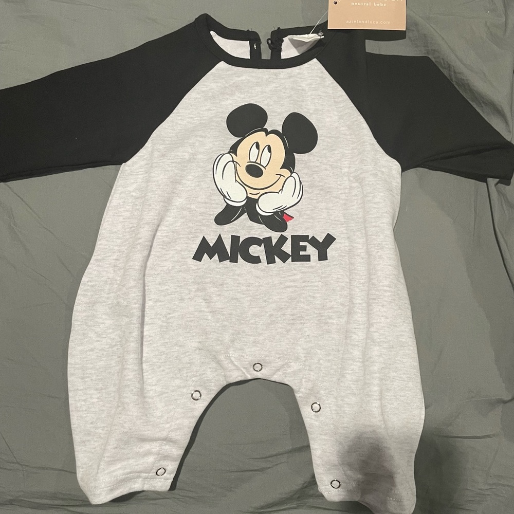 Mickey romper 3-6 months